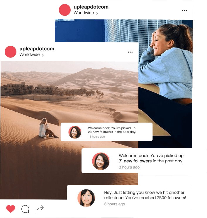 Instagram travel and blogger account shown on mobile phone with Instagram engagement.