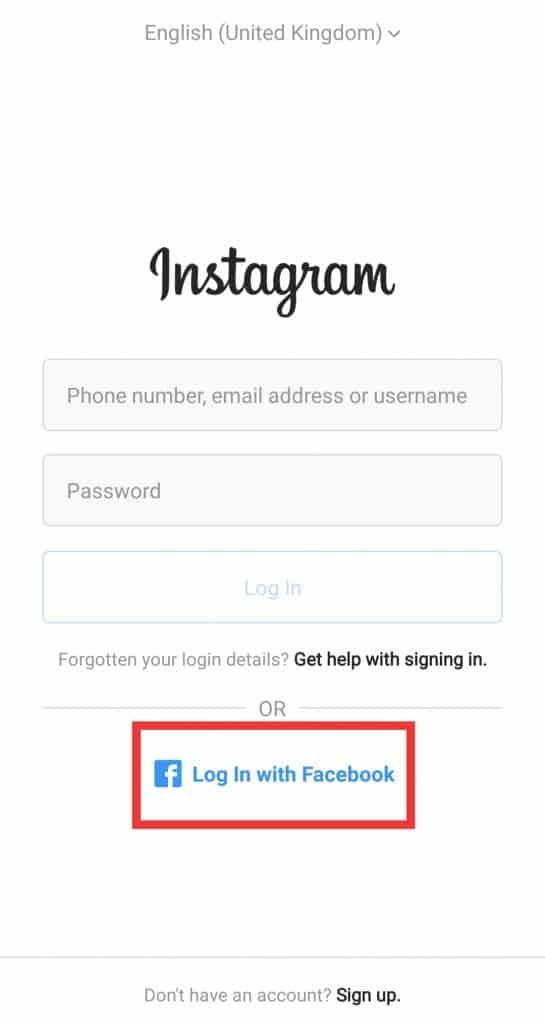 How To Create Instagram Login Using Facebook Login How To Create Instagram Login Using Facebook Login
